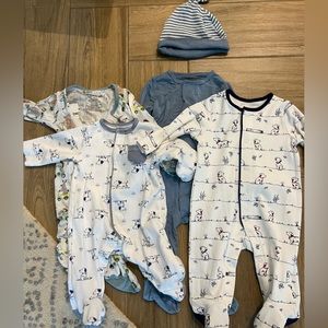 Magnetic Me and Little Me Onesies - Size 3 months